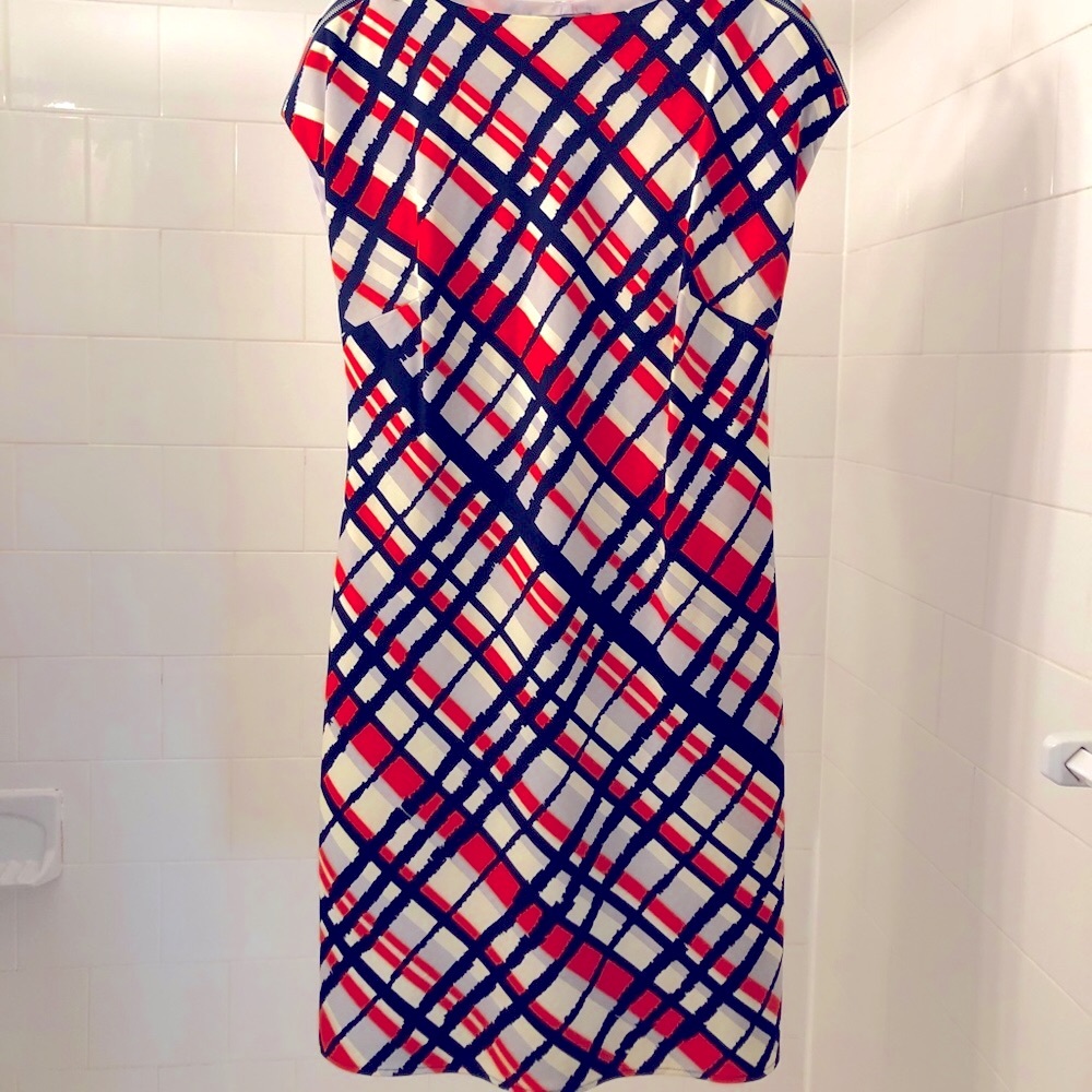 Geometric Print Dress